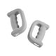 thumbnail image 2 of 2 mancuernas de mano para boxeo, 1 kg, con agarre en forma de D, para caminar, pilates, fitness, entrenamiento de fuerza Gris, 2 of 8