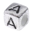 thumbnail image 4 of simhoa 100x Perles Cubes Lettres Alphabets Acryliques Assorties, 4 of 8