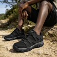 thumbnail image 4 of Men's Outdoor Hiking Shoes Lightweight Trekking Sneakers with Non-Slip Rubber Sole, Breathable Upper and Ankle Support for Hunting, Camping, Climbing and Trail Walking, 4 of 9