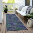 thumbnail image 6 of Addison Rugs Chantille Indoor/Outdoor Transitional Circles Purple Washable Runner Rug, 2'3" x 7'6", 6 of 6