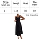 thumbnail image 2 of Vestidos con tirantes para mujer Vestido sin espalda con lazo en la parte delantera Vestido hueco con tirantes Vestido lencero, 2 of 6
