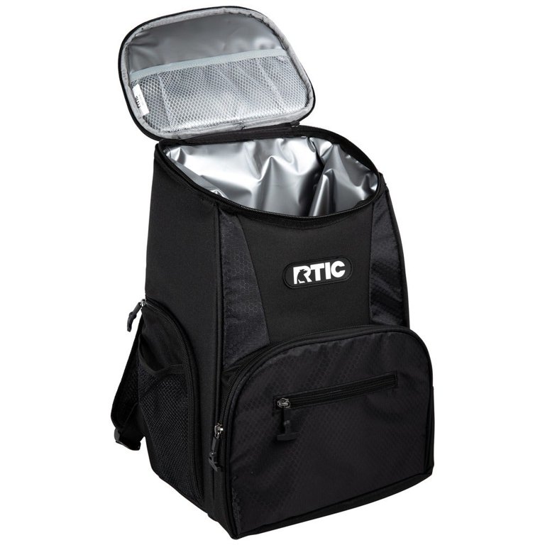 RTIC Lightweight Backpack Cooler, Navy & Black, 15 Can, Portable