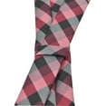 thumbnail image 3 of Premium Checker Plaid 2" Skinny Necktie Neck Tie, 3 of 3