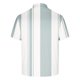 thumbnail image 4 of Camisas de Manga Corta de los Hombres Impresión Botón Casual Turndown Cuello Blusa para el Uso Diario Y Al Aire Libre, 4 of 4