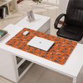 thumbnail image 3 of Long Mouse Pads for Desk,Orange Dinosaurs Skeletons Pattern Desk Mats on Top Of Desks, Desk Mouse Pad Extra Large with 3mm Non-Slip Base and Stitched Edge for Gaming,Office,Work,Home 31.5"x15.7", 3 of 6