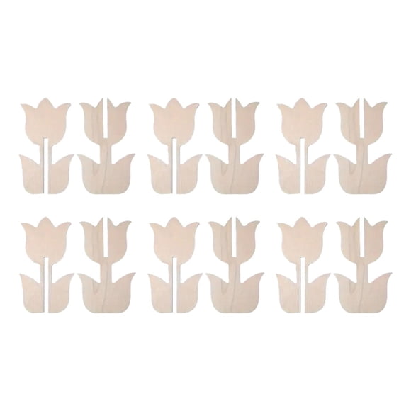 Elodie Wood s to Paint DIY Board Wooden s Craft Kits for Table Living Room 6 Pieces