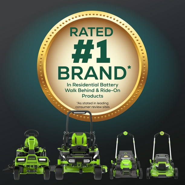 Greenworks 60V 42” Cordless Battery Crossover-Z Zero Turn Riding