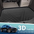 thumbnail image 2 of Unique Bargains Cargo Liner Rear Trunk Mat Trunk Cargo Luggage Boot Tray Mat Stripes and Triangles Pattern for Buick Encore 2013-2022 for Chevrolet Trax 2014-2022, 2 of 7
