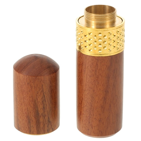 WHAMVOX Sewing Needle Case Dark Red Portable Sewing Supply Organizer 1Pack 3.35X0.79X0.79In