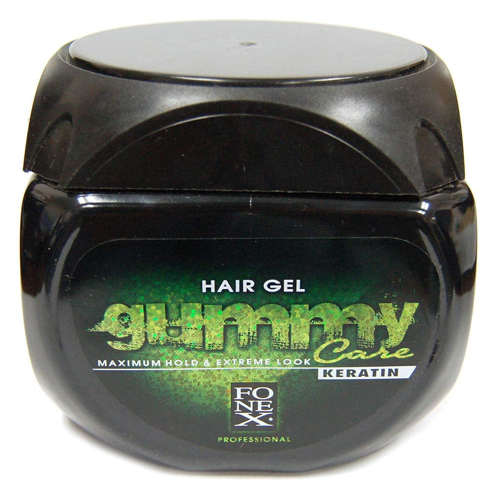 Gummy Hair Gel Maximum Hold Extreme Look Keratin 23.5 oz - Walmart.com