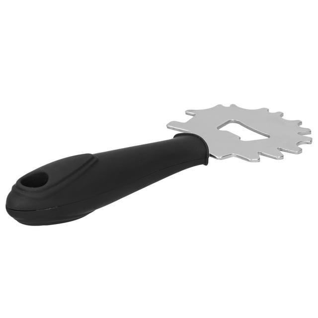 Grill Brush, Grill Scraper, Easy To Carry Non-slip Compact Size V-shaped Grate for Grooves