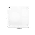 thumbnail image 2 of PENIKOKO Transparent Acrylic Cd Display Stand with Three Tier Protective Slots and Card Holder for Modern Decor, 2 of 7