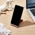 thumbnail image 3 of Wood Cell Phone Stand Detachable Book Stand Universal Mobile Phone Holder Desktop Smartphone Stand Portable Tablet Non Slip Stable Stand for iPhone iPad and All Tablets Android Phones, 3 of 7