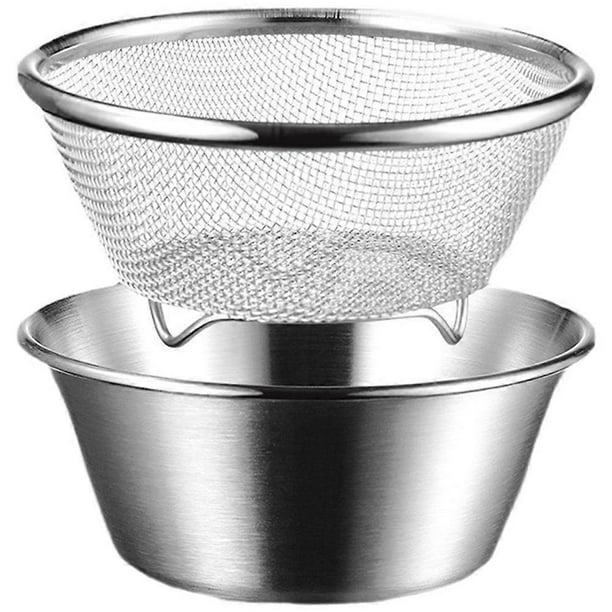 1 Set Rice Colander and Bowl Set Kitchen Colander Strainer Basket Mesh Strainer Basket Drainer