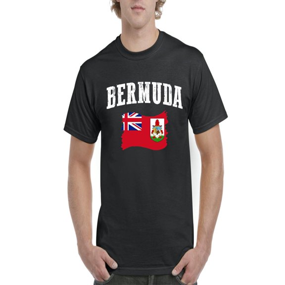 NIB - Men's T-Shirt Short Sleeve - Bermuda Flag