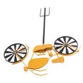 thumbnail image 1 of Motorcycle Garden Spinner, Rustic Motorcycle Wind Spinners Iron   for Lawn, 1 of 7