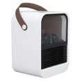 thumbnail image 2 of Calentadores eléctricos para chimenea con llama de imitación, protección contra sobrecalentamiento de 1000W, calentador de espacio portátil silencioso para dormitorio, enchufe CN de 220V, 2 of 5