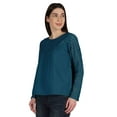 thumbnail image 3 of Moomaya Victorian Style Lace Top For Women Long Sleeves Casual Plain Tunic, 3 of 7