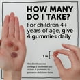 thumbnail image 7 of SmartyPants Kids Cherry Berry Multi & Omega 3 Fish Oil Gummy Vitamins with D3, C & B12 - 120 ct, 7 of 7