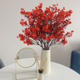 thumbnail image 4 of Flores artificiales para respirar para bebés Uieke, 30 unidades, 52 cm, rojas, 4 of 7