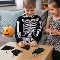 thumbnail image 5 of Halloween Magic Scratch Crafts for Kids and Adults - DIY Halloween Decorations - Haunted House Arts and Crafts Ornaments - Includes 24 Haunted House Ornaments, 24 Scratch Sticks, 24 Satin Cord Ribbon, 5 of 8