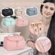 thumbnail image 1 of Large Capacity Artificial Leather Makeup Bag Portable Travel Cosmetic Bag Multifunction Storage Pouch Zipper Organizer Toiletry Bag, 1 of 5