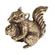 thumbnail image 2 of Estatuilla de ardilla de latón, adorno de ardilla, regalo coleccionable, llavero colgante, estatua de Animal, miniescultura para escritorio,, 2 of 9