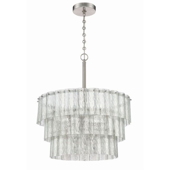 48696-BNK Craftmade Lighting Museo - 9 Light Pendant-28 Inches Tall and 24 Inches Wide