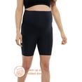 thumbnail image 3 of Ingrid & Isabel Basics Active Maternity Bike Short, Comfortable, Fold Over Panel, Black, 3 of 5