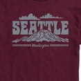 thumbnail image 3 of Instant Message - Seattle  - Men's Short Sleeve Graphic T-Shirt, 3 of 6