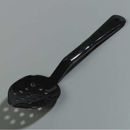 Carlisle Foodservice Serving Spoon,11 in L,Black,PK12 441103
