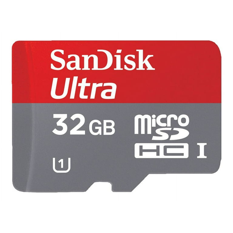 SanDisk Ultra 32GB Class 10 MicroSDHC UHS-I Flash Memory SanDisk Ultra 32GB Class 10 MicroSDHC UHS-I Flash Memory