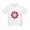White, variant on CafePress - Peace Flower Affection Toddler T Shirt - Cute Toddler T-Shirt, 100% Cotton