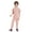 Pink, variant on Boys Girls Zip Back Long Leg Romper Autism Anti-strip Jumpsuit Special Needs Adaptive Clothing For Kids Black 16