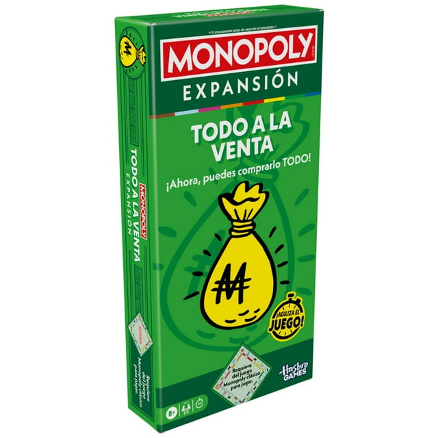 Juego de Mesa Hasbro Gaming Monopoly Todo a la venta Expansión