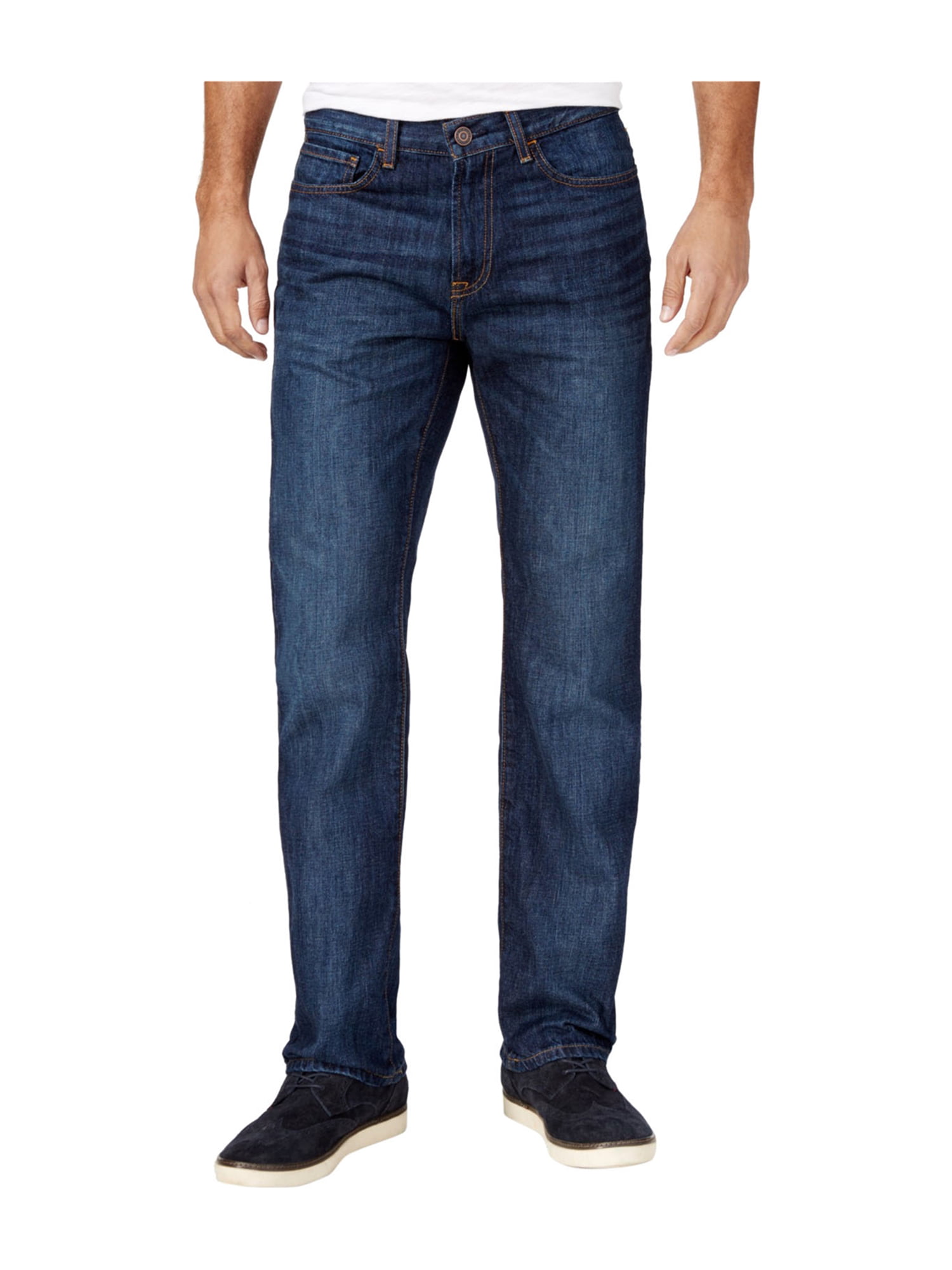Tommy Hilfiger Mens Relaxed Straight Leg Jeans 409 46x30 | Walmart Canada