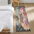 thumbnail image 2 of WOBOGO Beautiful Colorful Dress Bedside long rug delicate and soft modern indoor area decor non slip carpet for bed room corridor entrance balcony, 2 of 8