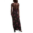 thumbnail image 2 of Aidan Mattox womens Aiden Mattox Halter Maxi Dress, 12, Black, 2 of 3