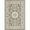 thumbnail image 2 of Rugs.com Outdoor Aztec Collection Rug – 6' x 9' Green Flatweave Rug Perfect For Living Rooms, Large Dining Rooms, Open Floorplans, 2 of 6