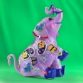 thumbnail image 3 of The Bradford Exchange 'March of Hope' Love Never Forgets Collection Alzheimer’s Awareness Purple Elephant Figurine by Margaret Le Van 4-inches, 3 of 3