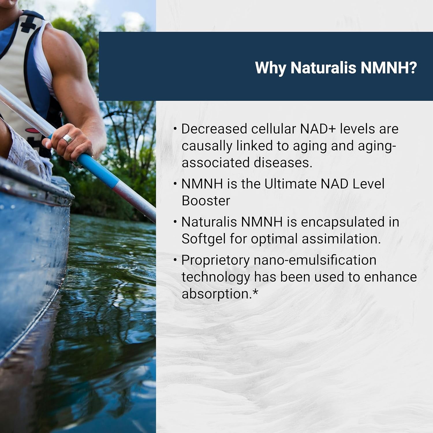 Naturalis N-MNH  300mg May Better than NAD+ and  Enhance NAD+ Levels & Support  - 60 Softgels