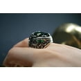 thumbnail image 5 of Roarsilver Timeless Elegance: Green Zircon Gemstone 925 Sterling Silver Ring | 13, 5 of 5