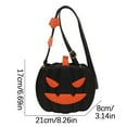 thumbnail image 3 of Pumpkin Crossbody Bag Wallet Novelty Shoulder Bag Lady's Halloween Handbag Shoulder Chain Wallet, 3 of 9