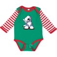 thumbnail image 3 of Inktastic Old English Sheepdog Boys or Girls Long Sleeve Baby Bodysuit, 3 of 5