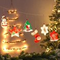 thumbnail image 2 of Decoración navideña Luces LED Muñeco de nieve Calcetines Copo de nieve Luces C Sailing  Electrónica, 2 of 5