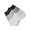 Grey2white2black2, variant on No Show Socks Womens Athletic Cushion Ankle Footies Low Cut Socks 5-6 Pairs