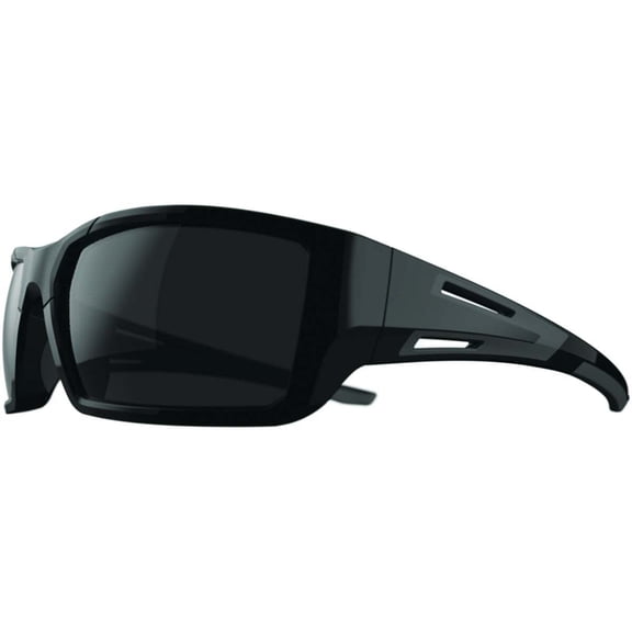 I-Form Stryker Black Frame Safety Glasses with Smoke Lenses IF500-01