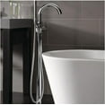 thumbnail image 2 of Delta Trinsic Contemporary Floor Mount Tub Filler Trim in Chrome T4759-FL Faucet, 2 of 6