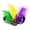 Multicolor, variant on 2 count Sequins  Headpiece,1920s Flapper Headband,Mardi Gras Carnival Party Headwear Costume Accessory Women Headdress (Multicolor)