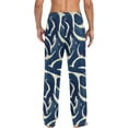 thumbnail image 6 of Men's Pajama Pants with Pockets Sleepwear Lounge Pants Stretch Casual Zebra Tie-dye Stripes, 6 of 6
